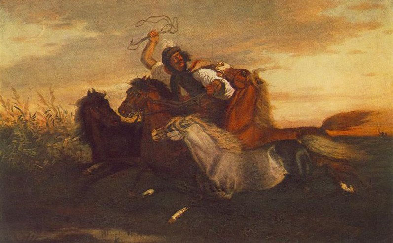 Karoly Lotz Galloping Outlaw